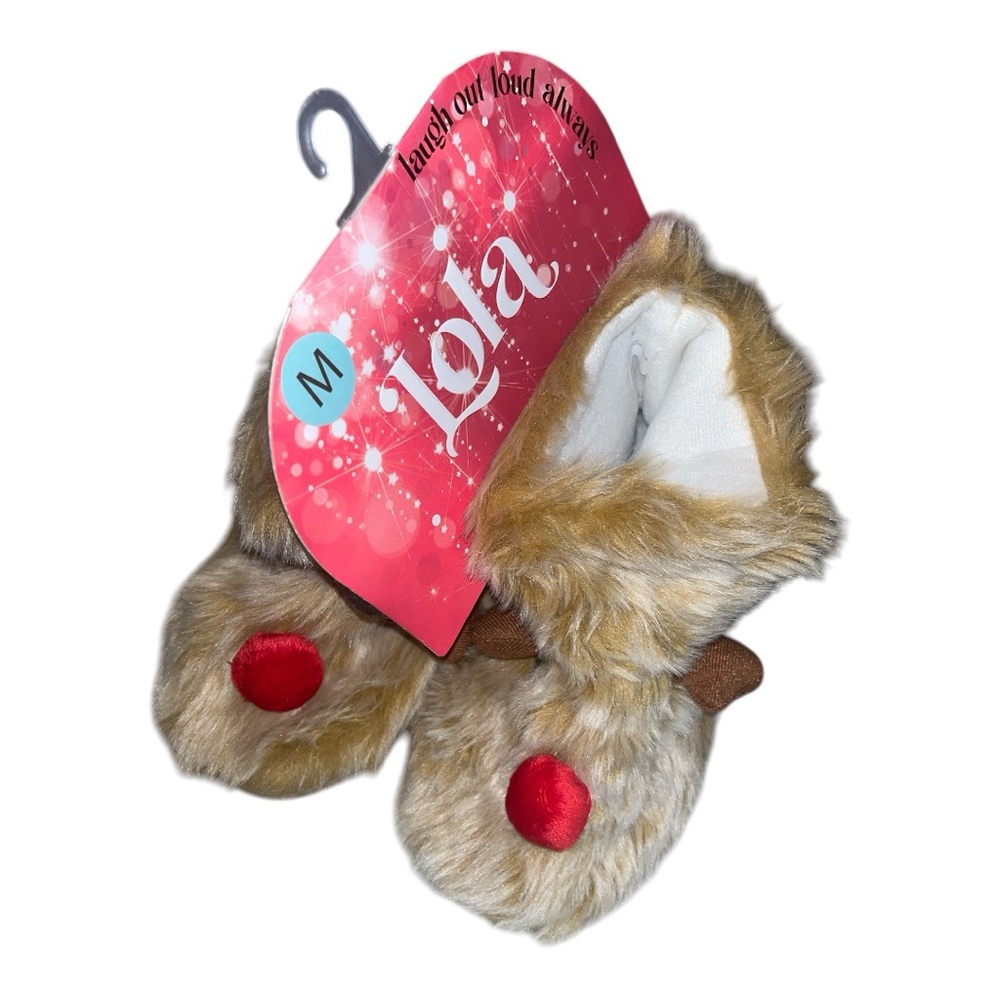 F020: [6.5, 7, 7.5] Reindeer- Slippers